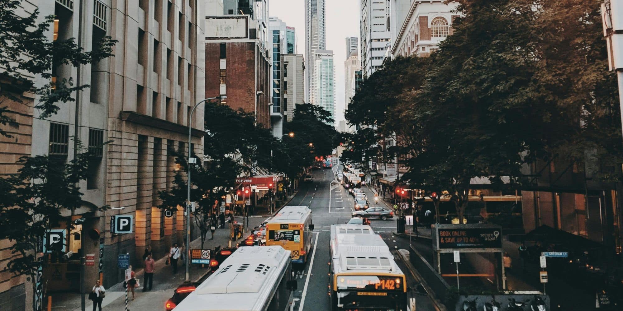 View of downtown Brisbane